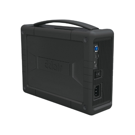 ECLAIRPRO Mobileシリーズ EM352B31 USB3.1（Gen2）対応 ハードウェアRAID対応 可搬型ハンドル付きDAS 総容量4TB（2TB×2ドライブ）