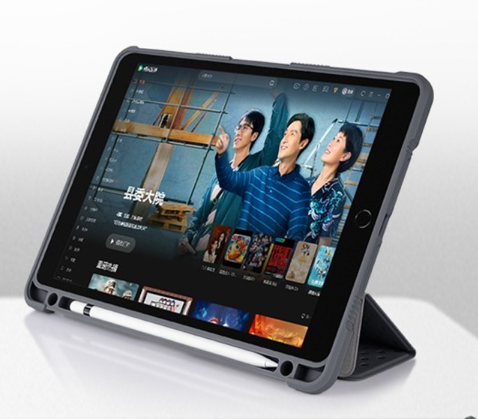 iPad 第7～9世代用 衝撃軽減スリムケース