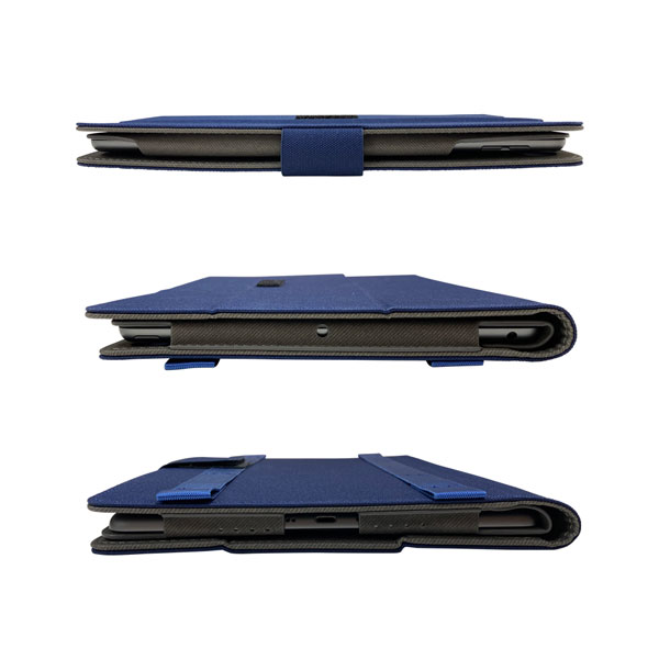 Apple iPad 第9～7世代（10.2インチ）対応 高耐久ナイロン保護ケース（ブルー）