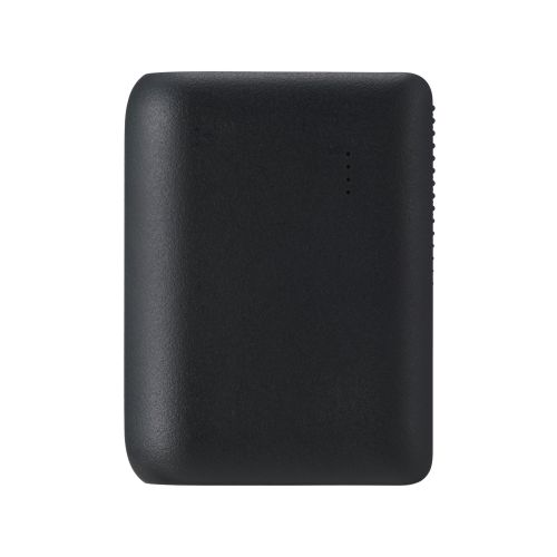 モバイルバッテリー/リチウムイオン電池/震えるバッテリー/20W/10000mAh/USB-C×1/USB-A/ユニバーサルデザイン/ブラック