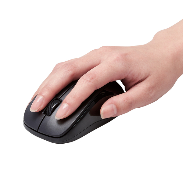 法人向けマウス/無線 IRマウス/Mサイズ/抗菌/RoHS指令準拠/ブラック