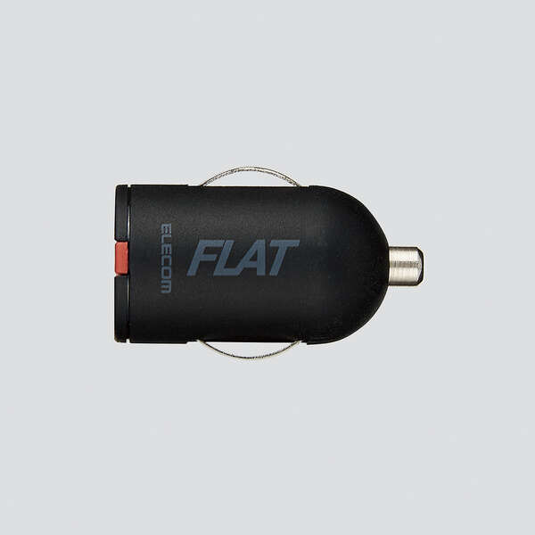 シガーチャージャー/超コンパクト/USB Power Delivery準拠/20W/USB-C1ポート/ブラック