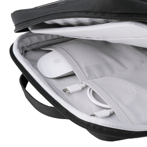 PC用インナーバッグ/ZEROSHOCK/ポリエステル/整理タイプ/縦型/14インチ/ブラック