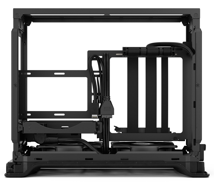 ミニタワー型PCケース Era 2 Charcoal Gray