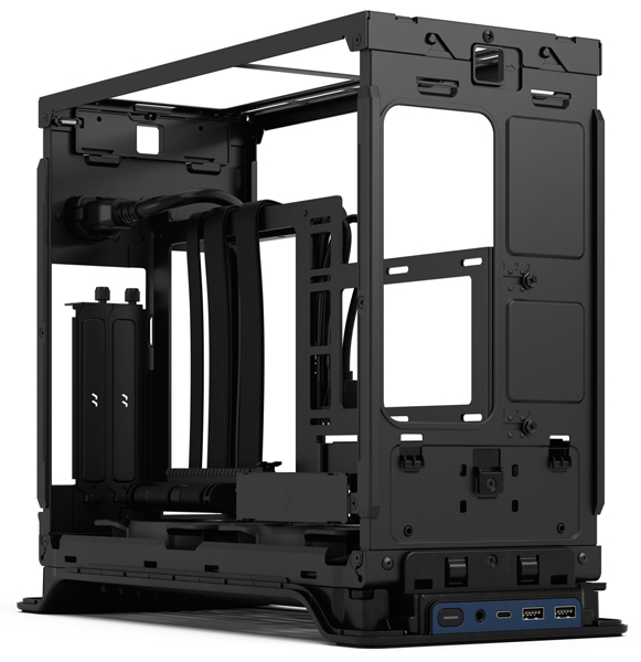 ミニタワー型PCケース Era 2 Midnight Blue