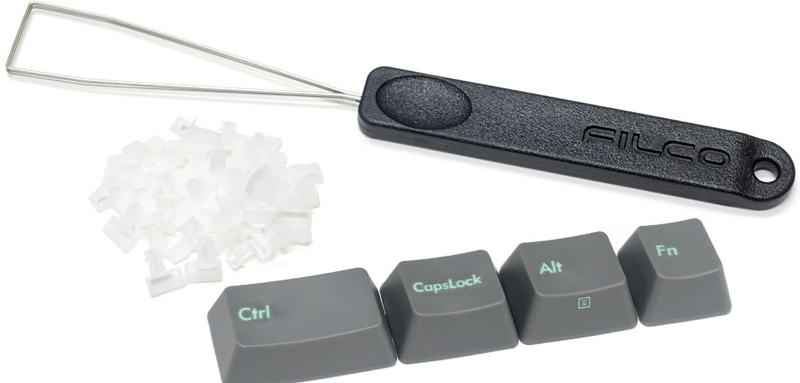 PBT2色成形 Keycap set スカイグレー 108キー 日本語配列