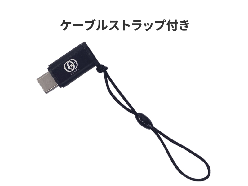 Lightning→USB-Cアダプタ ブラック
