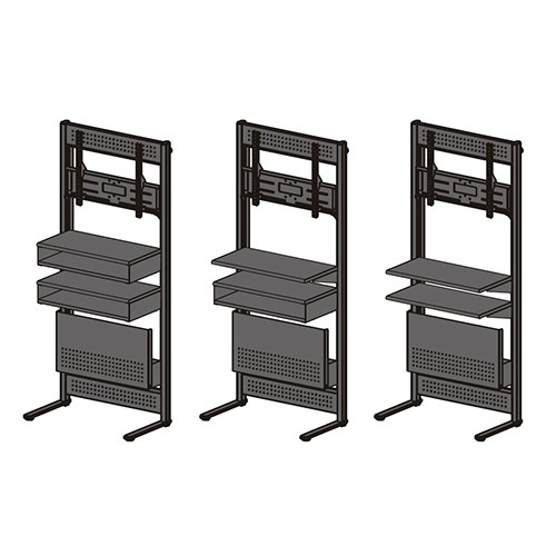 PU-460シリーズ用オプション棚板（ダブルタイプ）