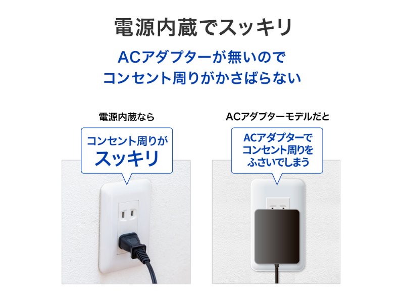 USB 5Gbps（USB3.2 Gen1）/2.0対応外付けハードディスク（電源内蔵モデル） 8TB