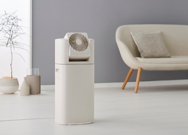 サーキュレーター衣類乾燥除湿機 5.8L アイボリー