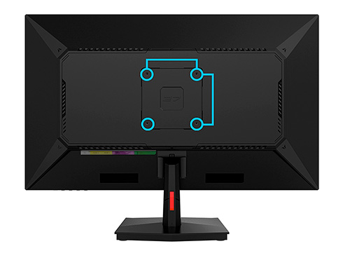 ゲーミング液晶ディスプレイ 27型/2560×1440/HDMI×1、DP×1、USB Type-C×1/ブラック/スピーカー有/2年保証