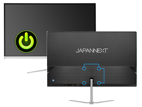 液晶ディスプレイ/21.5型/1920×1080/HDMI×1、USB Type-C×1/シルバー/スピーカー：有/2年保証
