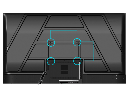 液晶ディスプレイ 60型/3840×2160/HDMI×3/ブラック/スピーカー有/5年保証