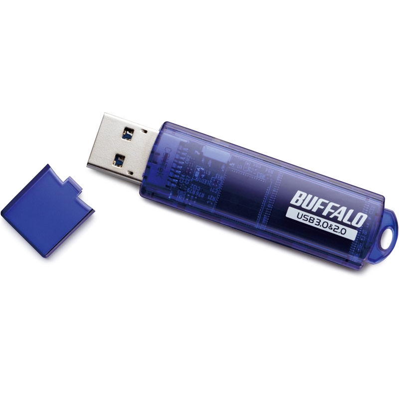 USB3.0対応 USBメモリー スタンダードモデル 64GB ブルー