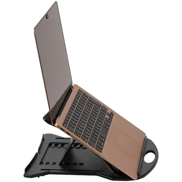 回転式 ノートパソコンスタンド ブラック