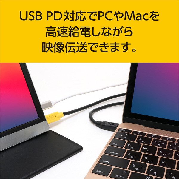 USB Type-C USB3.2 Gen1 映像出力・USB給電ケーブル 1.8m