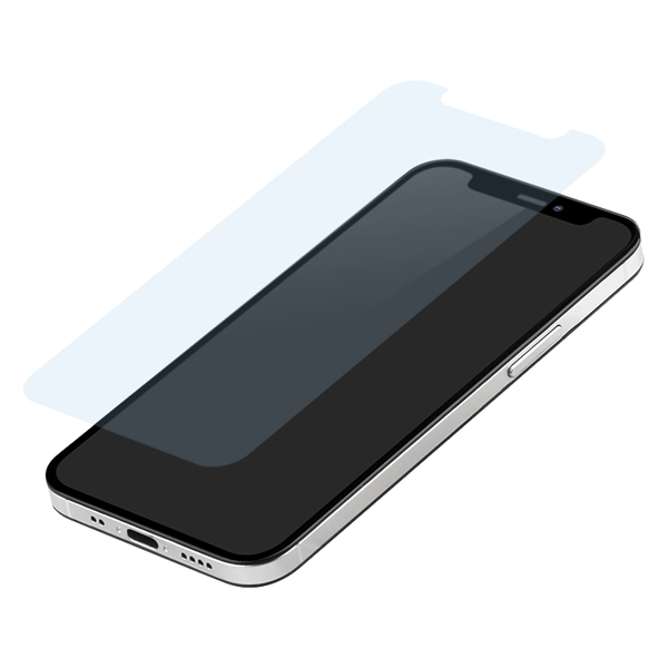 iPhone 12 mini対応液晶画面保護強化ガラス マットブルーライトカット 製品サイズ約59.1(W)×0.33(D)×126.4(H)mm