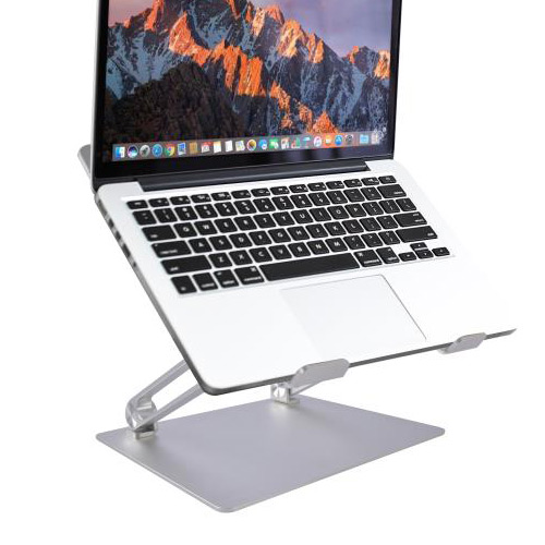 ノートPCスタンド/タブレットスタンド/PCST01シリーズ/アルミニウム/調整自由/ブラック