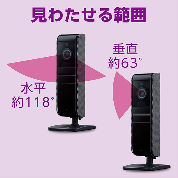 屋内HDカメラ （ブラック）