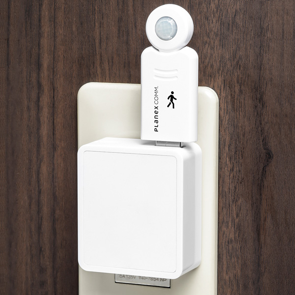 USB直接給電型WiFiどこでもセンサー PIR どこでも人感センサー
