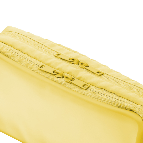 ナカ見え ガジェットポーチL イエロー