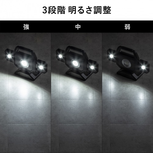 高輝度LED投光器（充電式）