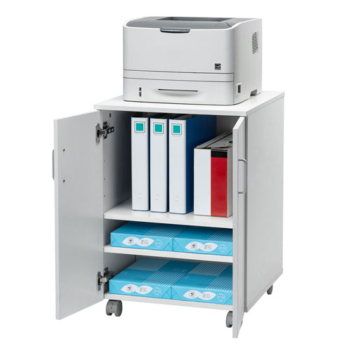 扉付きプリンタスタンド