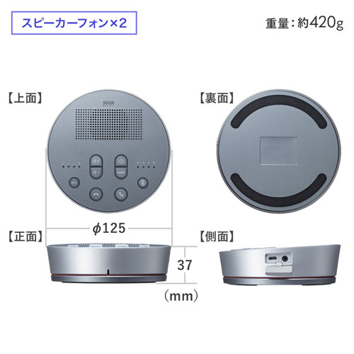 Bluetooth会議スピーカーフォン