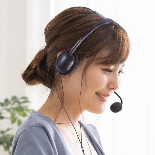 4極対応ヘッドセット