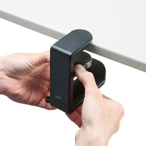 回転式ヘッドホンフック（ブラック）