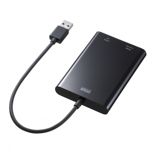 USB-HDMIディスプレイアダプタ（4K対応・2画面出力）