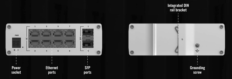 アンマネージド産業用スイッチ TSW210