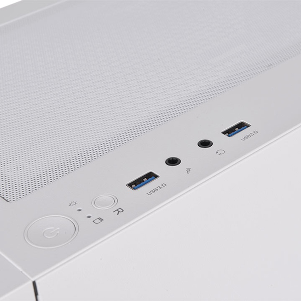 ミドルタワー型PCケース S200 TG ARGB Plus Snow Edition