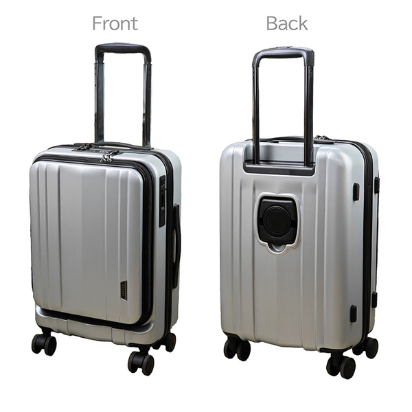 キャリーケース BAGGEX サイレス キャリーケース縦型 シャンパンゴールド