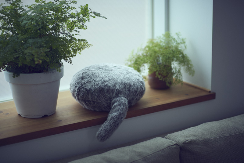 Qoobo ハスキーグレー