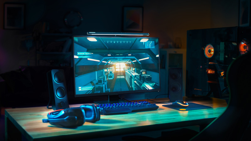 PCモニターライト ACアダプタ付き