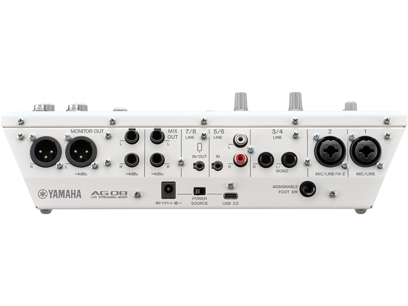 ミキシングコンソール AG08 ホワイト