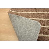 シンプルボーダー　ベージュ　４５×１８０ｃｍ