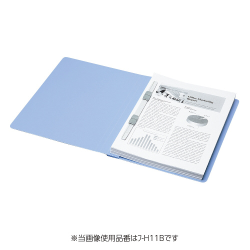 フラットファイル＜ＰＰ＞　Ｂ５縦　橙　１冊