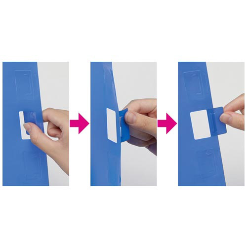 見出し位置自在　ＰＰ製仕切カード３０穴６山