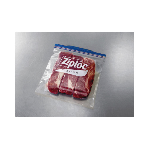 業務用ジップロックフリーザーバッグ　Ｌ　７２枚×４