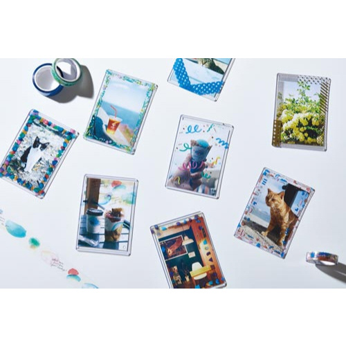 ソ－ダ　透明マステ（ドロップ）　１０ｍｍ幅