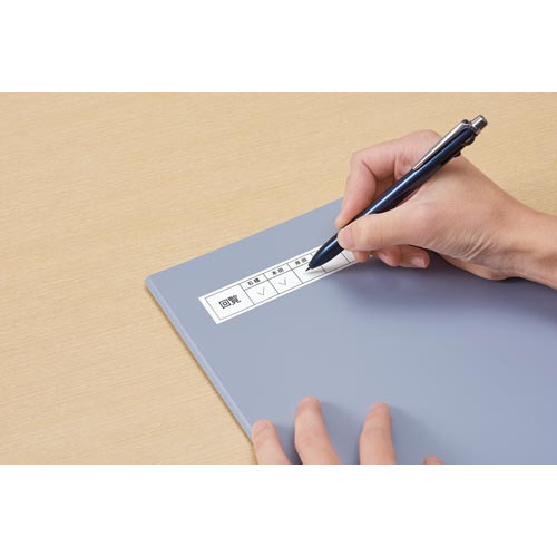 ＰＲＯテ－プ　マットネイビ－　白文字　１２ｍｍ