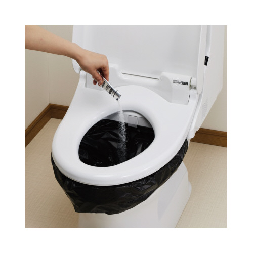 コンパクト収納　防災用トイレセット　１００回用