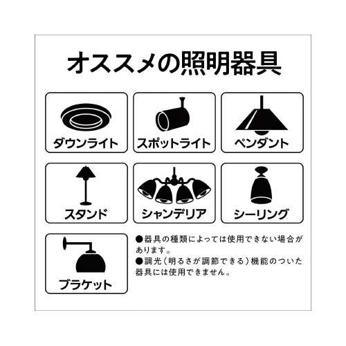 ＬＥＤ電球プレミア　Ｅ２６　１００形　昼光色