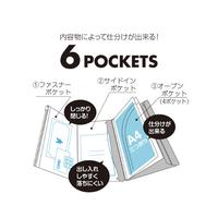 アクティフＶ　フリップスリムケース　クリア