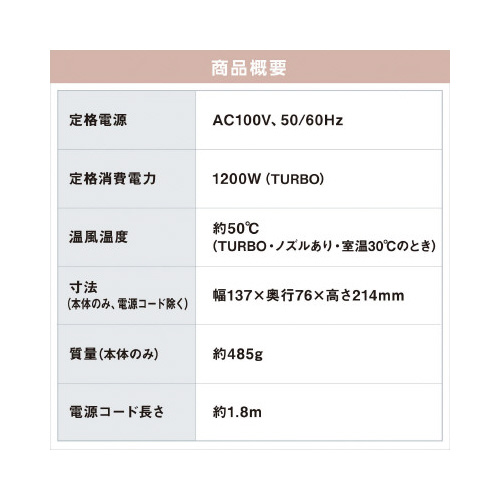 イオンドライヤー