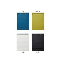 半分にたためるクリップボード　コンパックボード　黒