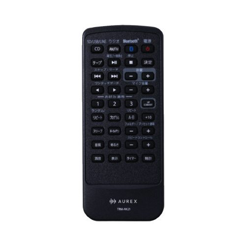 ハイレゾ対応ＳＤ・ＵＳＢ・ＣＤラジカセ　ブラック