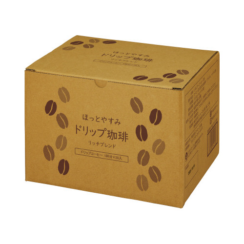 ほっとやすみドリップ珈琲　５０袋入※